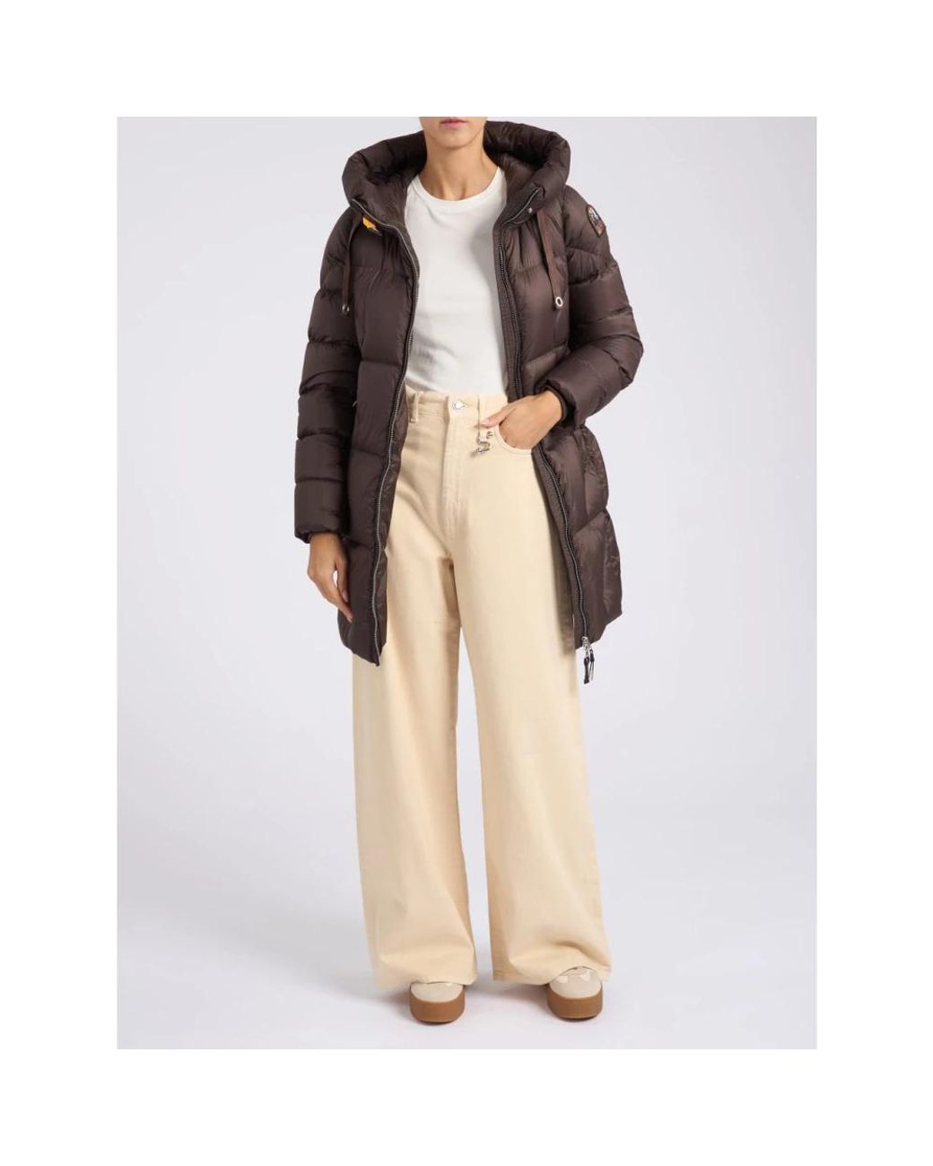 Down Coats Parajumpers de color Brown