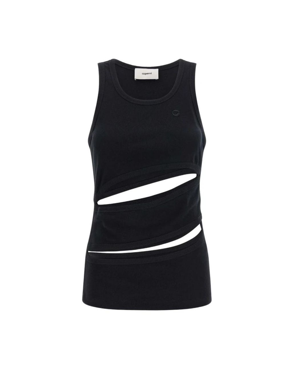 Sleeveless Tops Coperni de color Black