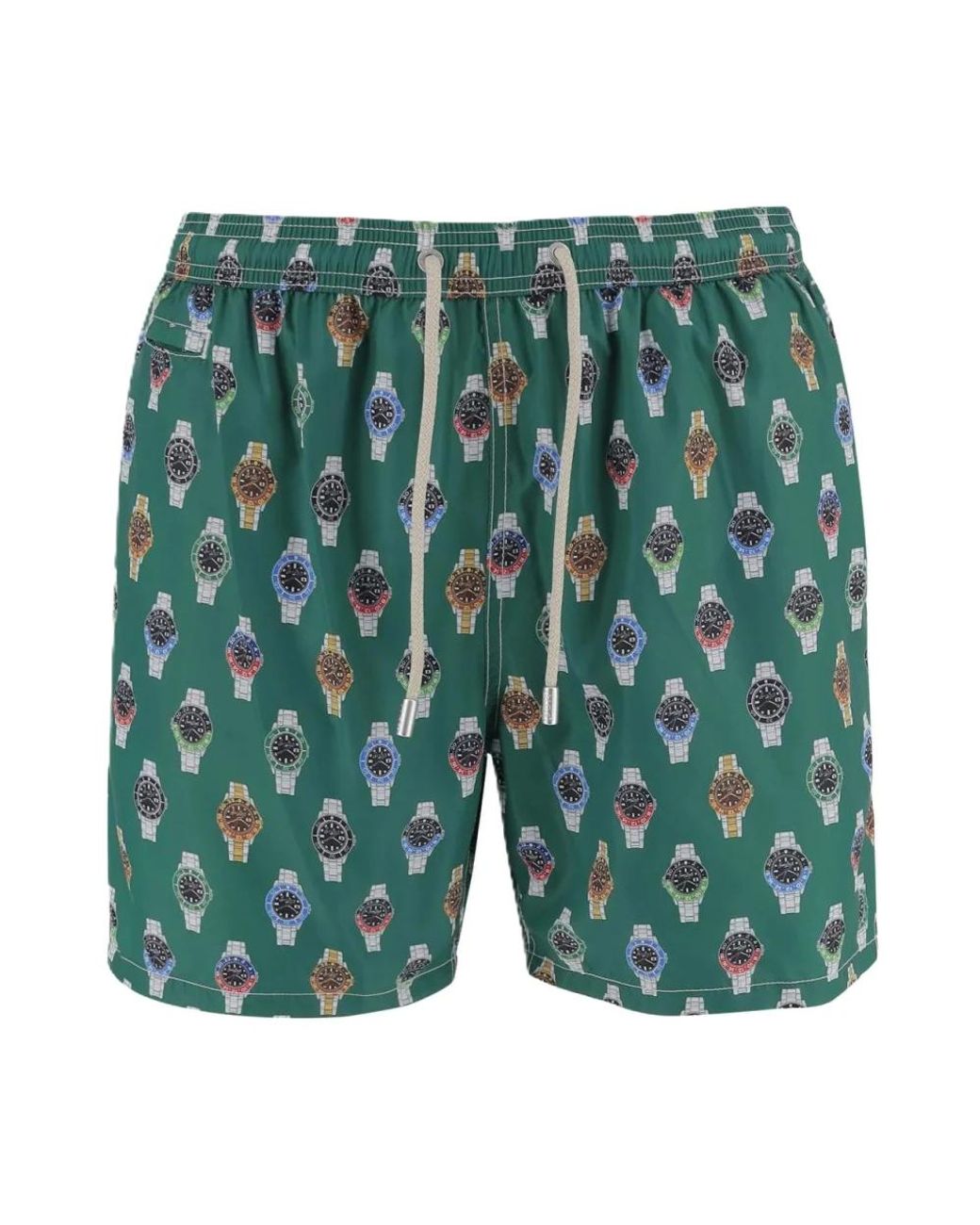 Mc2 Saint Barth Green Beachwear for men
