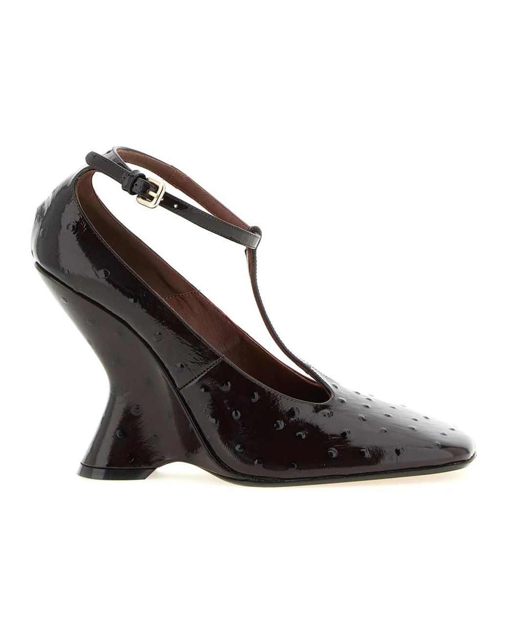 Dries Van Noten Black Wedges