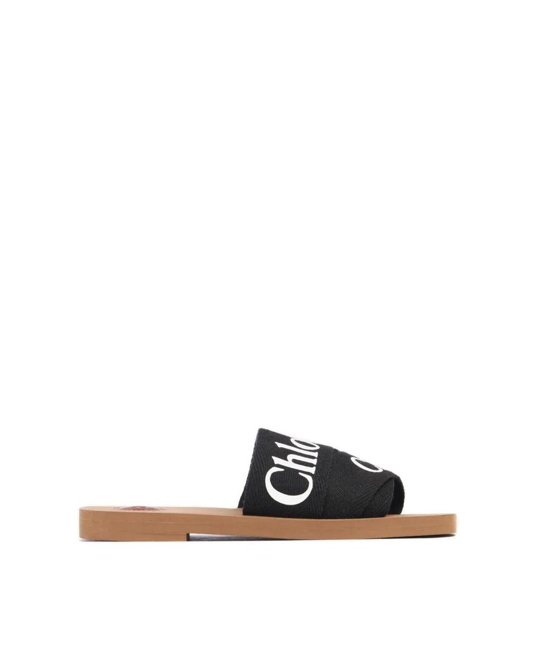 Chloé Black Sliders