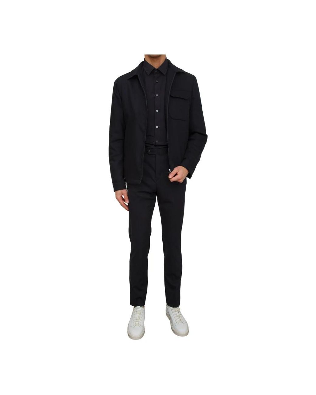 Corneliani Black Chinos for men