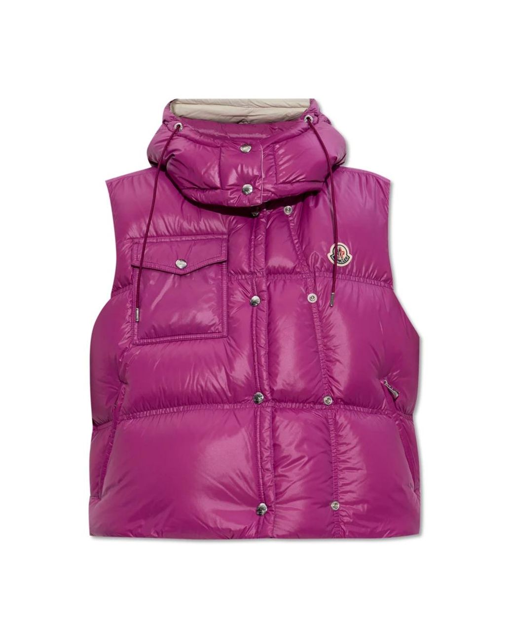 Vests Moncler en coloris Purple