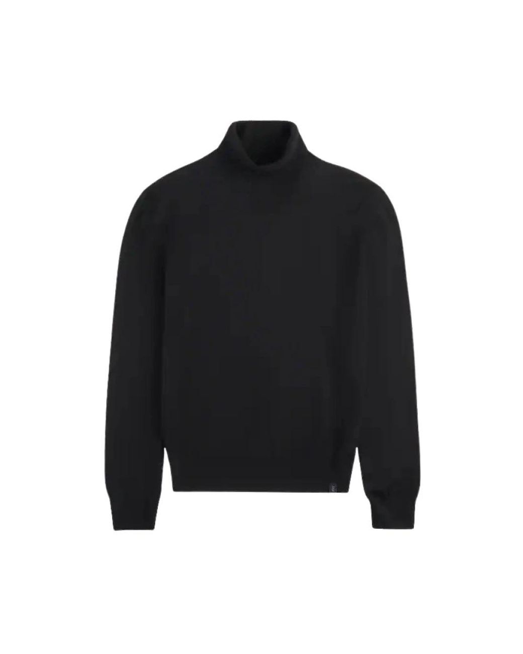 Fay Black Turtlenecks for men