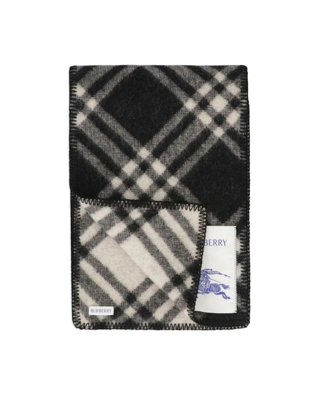 Burberry Black Winter Scarves for men