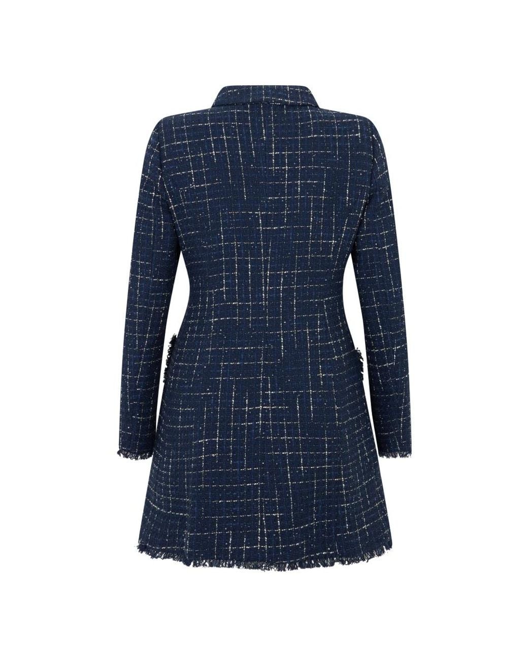 Tweed Jackets Herno en coloris Blue