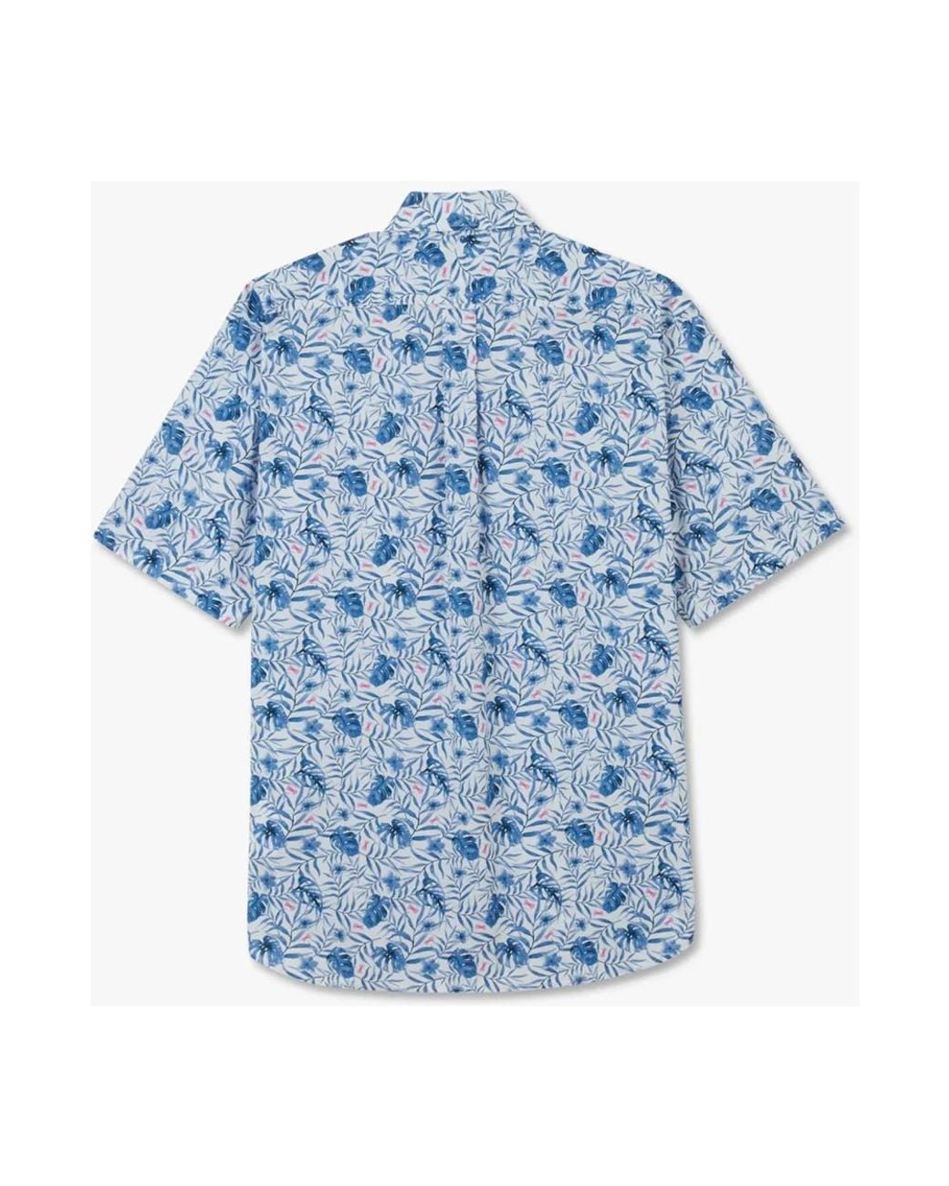 Eden Park Blue Short Sleeve Shirts for men