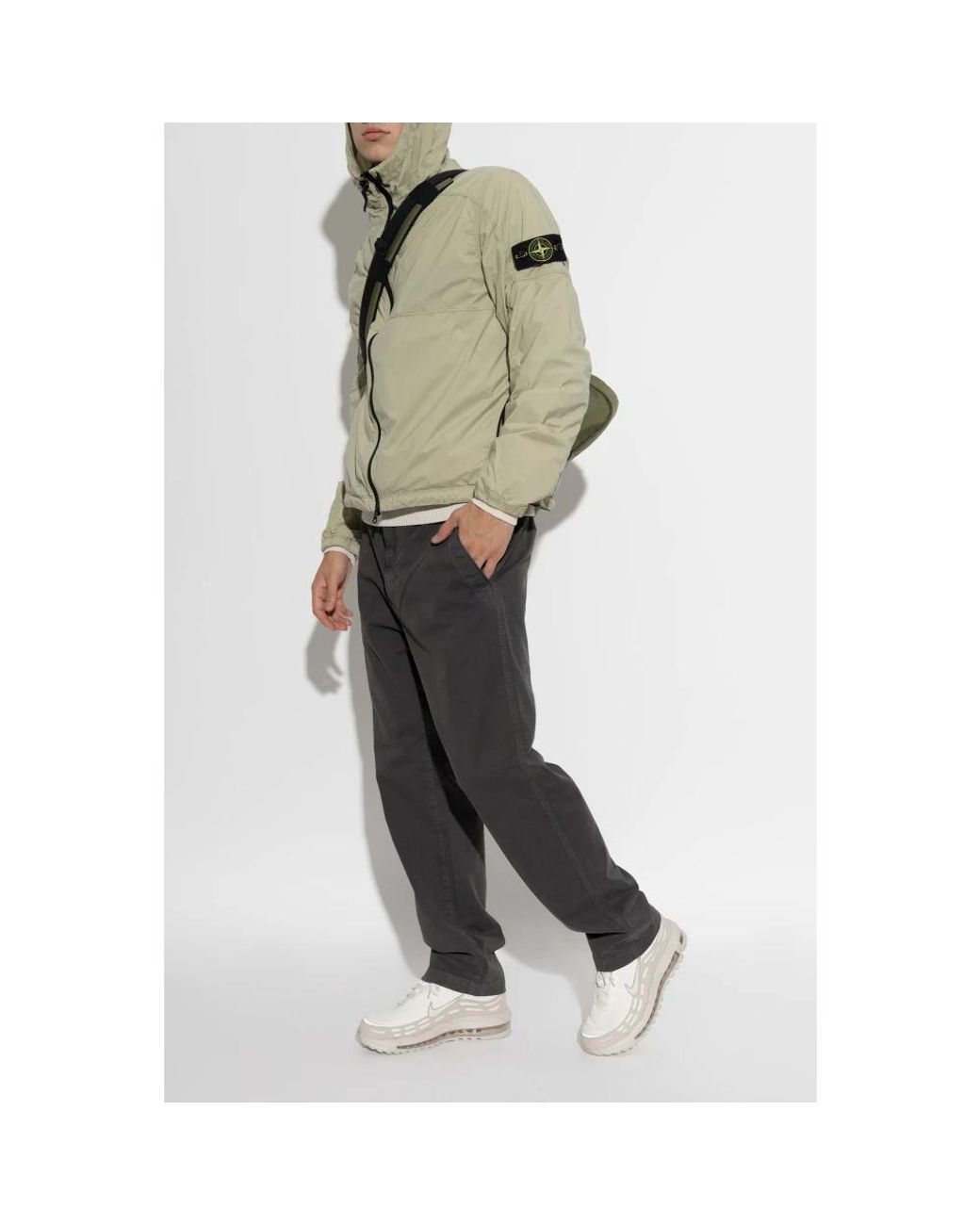 Wind Jackets Stone Island de hombre de color Green