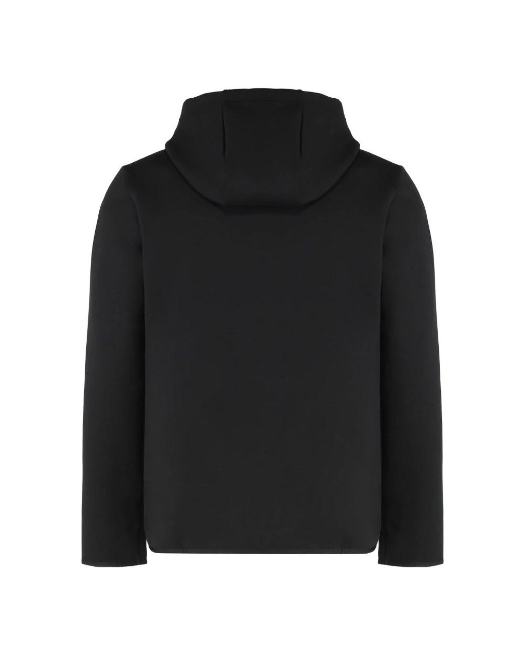 EA7 Black Zip-Throughs for men