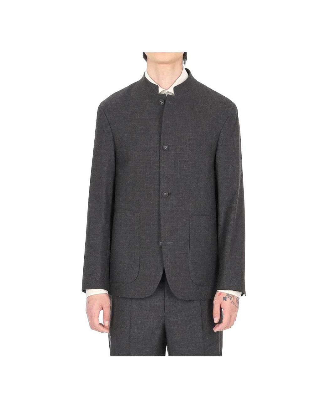 Officine Generale Meryl Jacket in het Gray voor heren