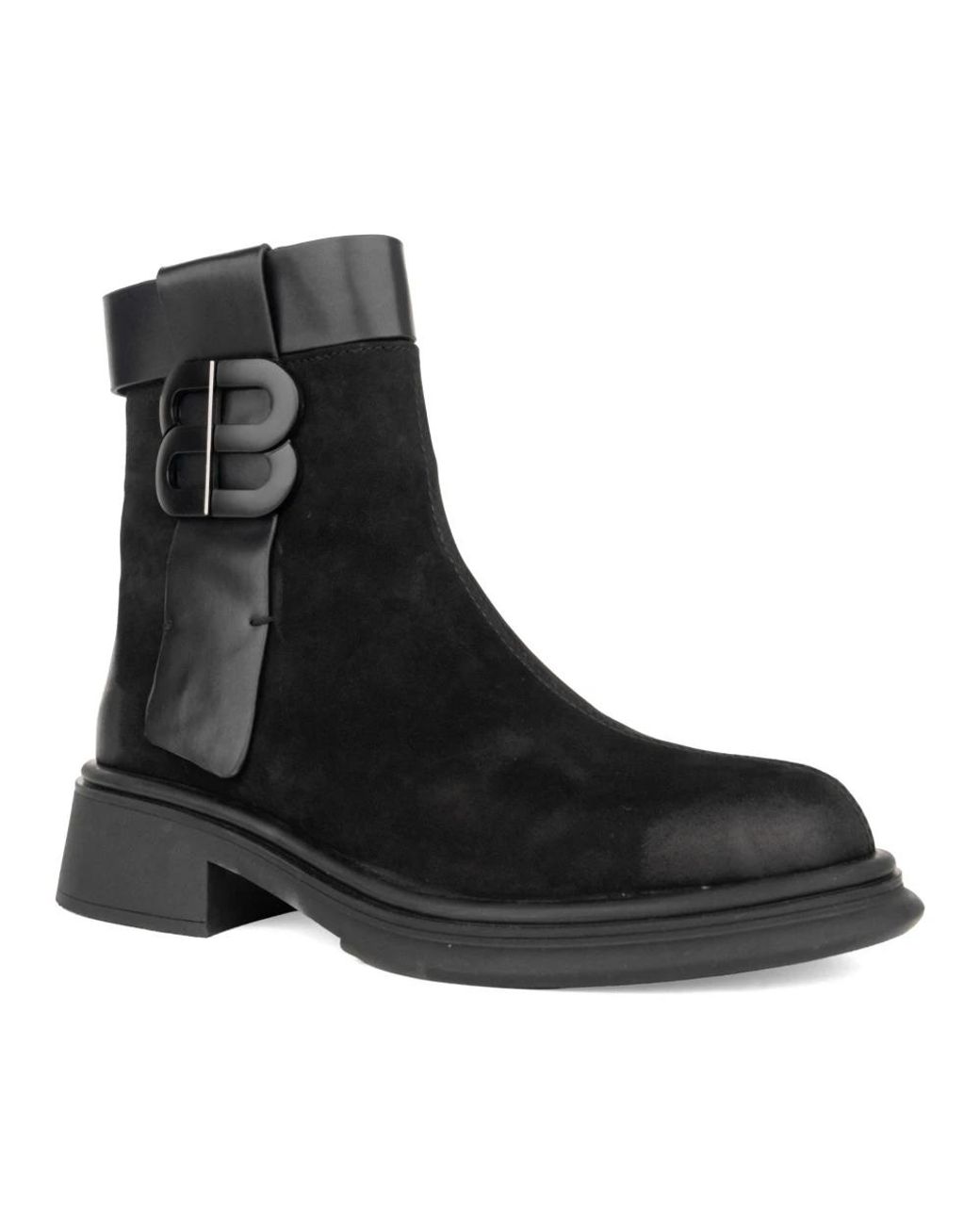 Linda Baumann Black Ankle Boots