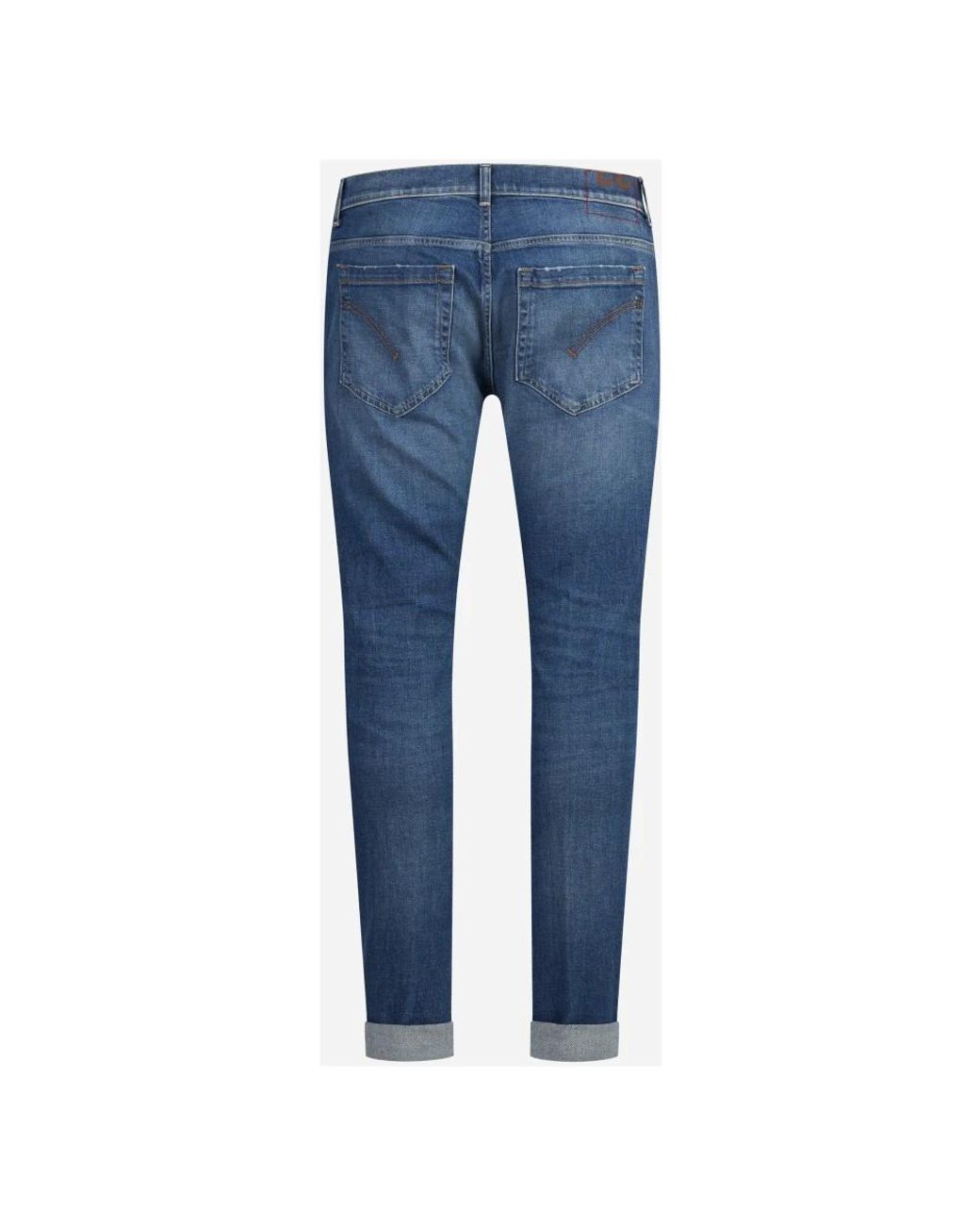 Dondup Blue Slim Fit Jeans for men