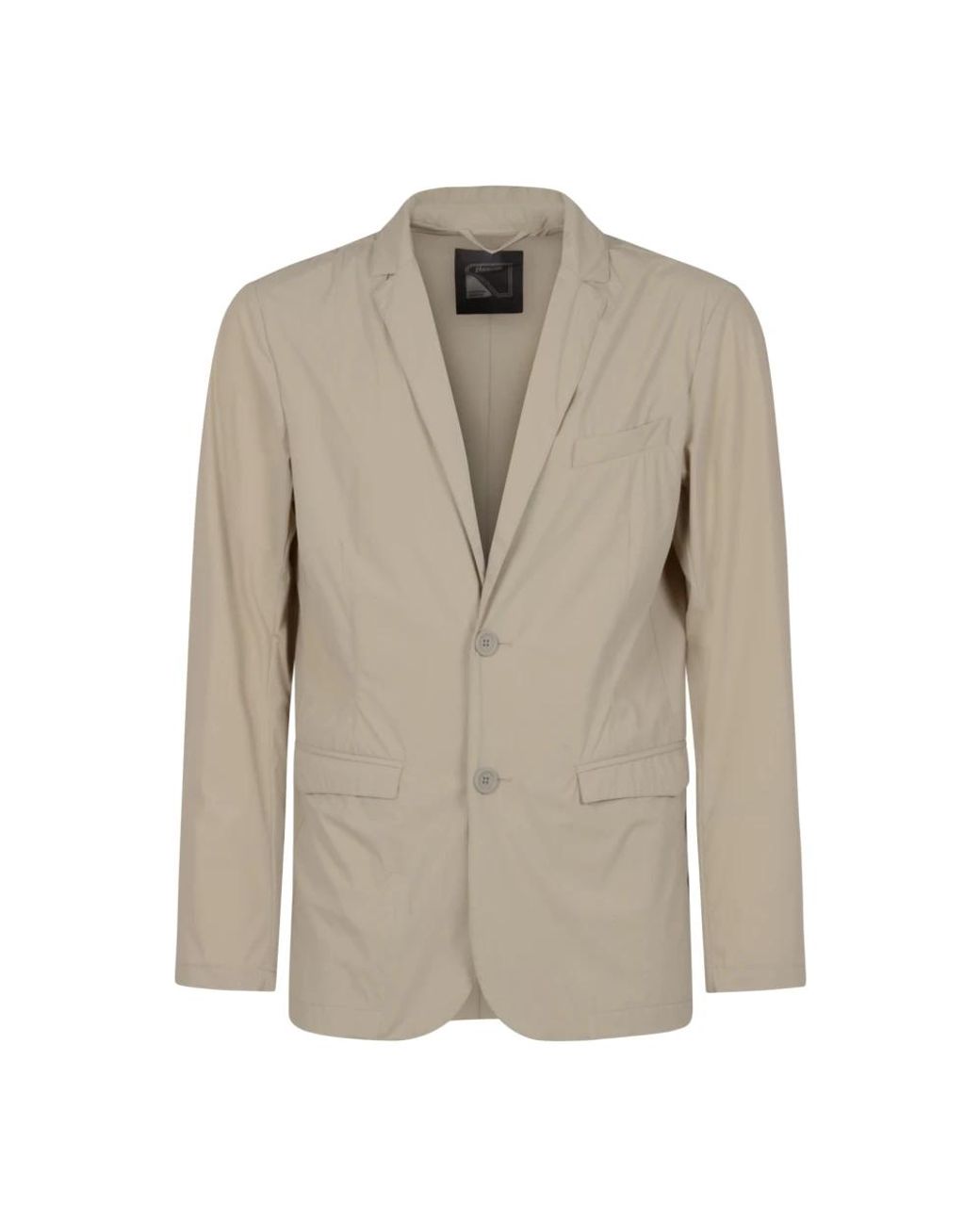 Herno Jassen ,Blazer Jacket Hevolu in het Natural voor heren