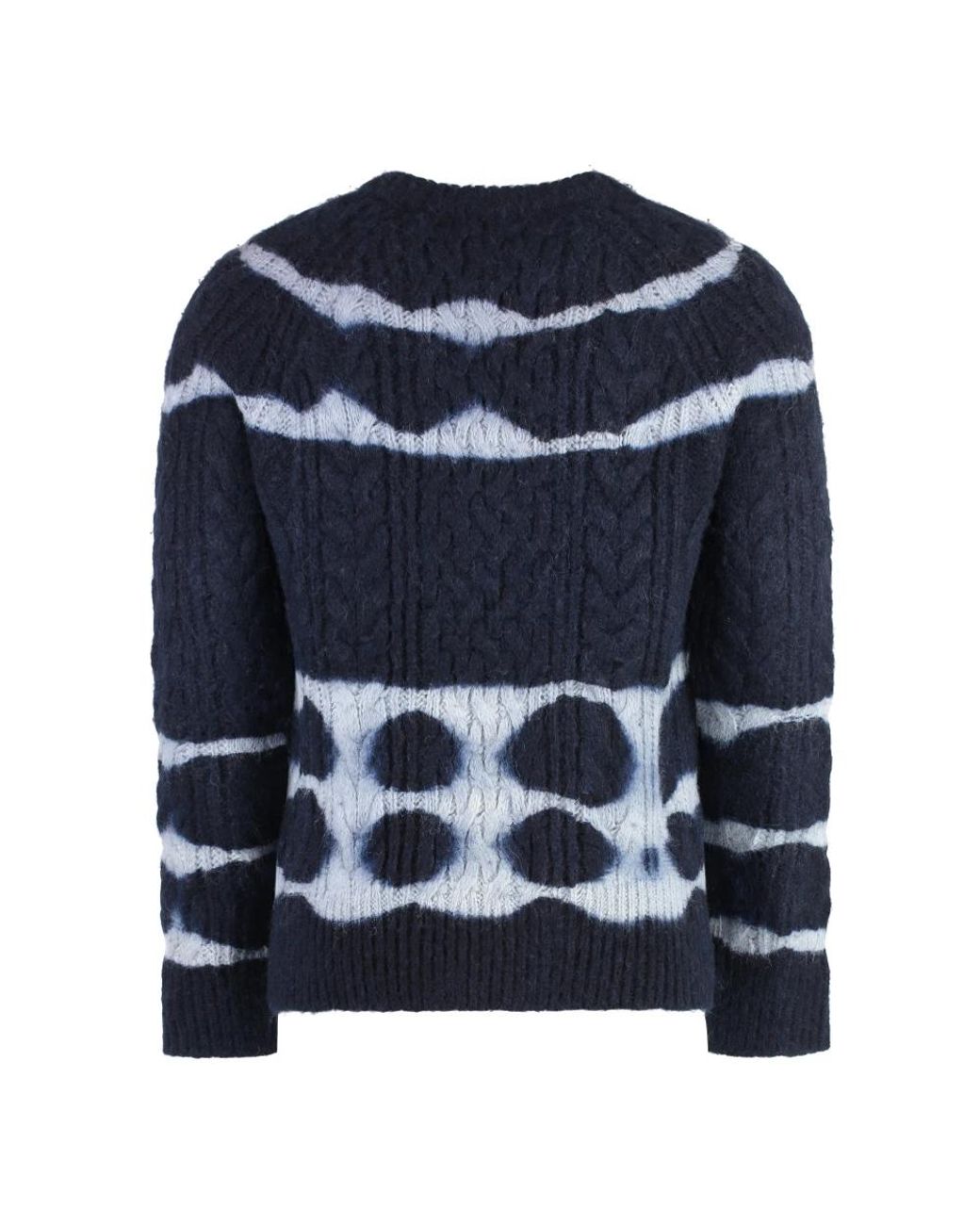 Malo Blue Round-Neck Knitwear for men