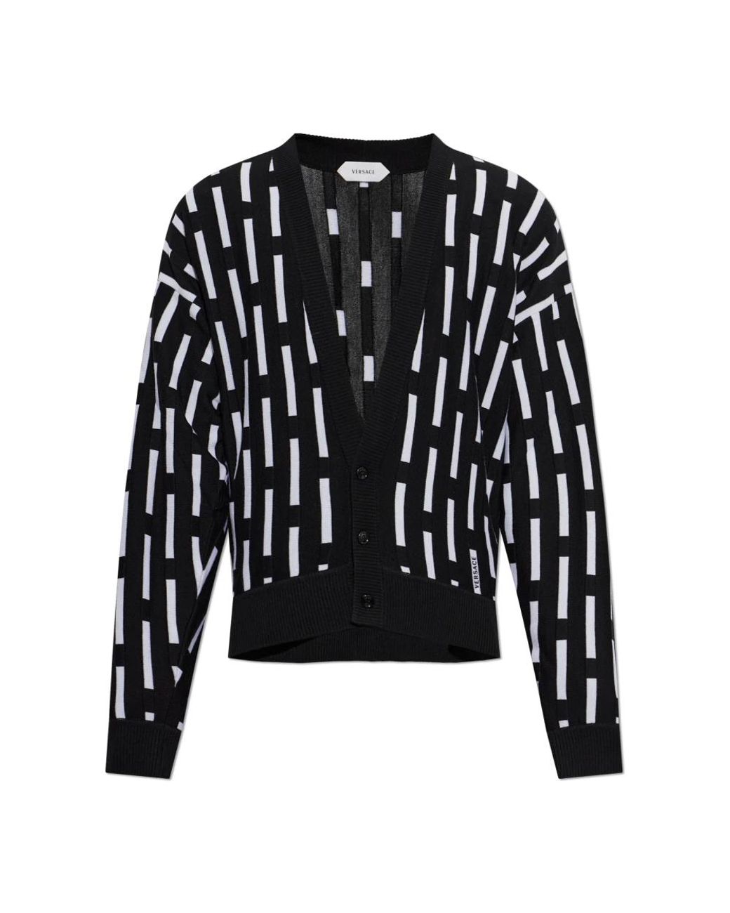Versace Black Cardigans for men