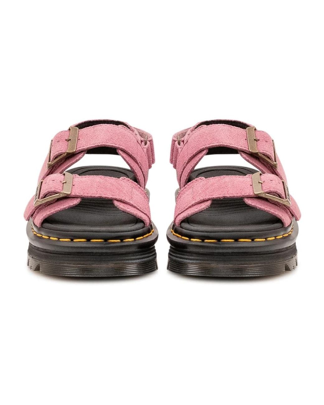 Dr. Martens Pink Flat Sandals