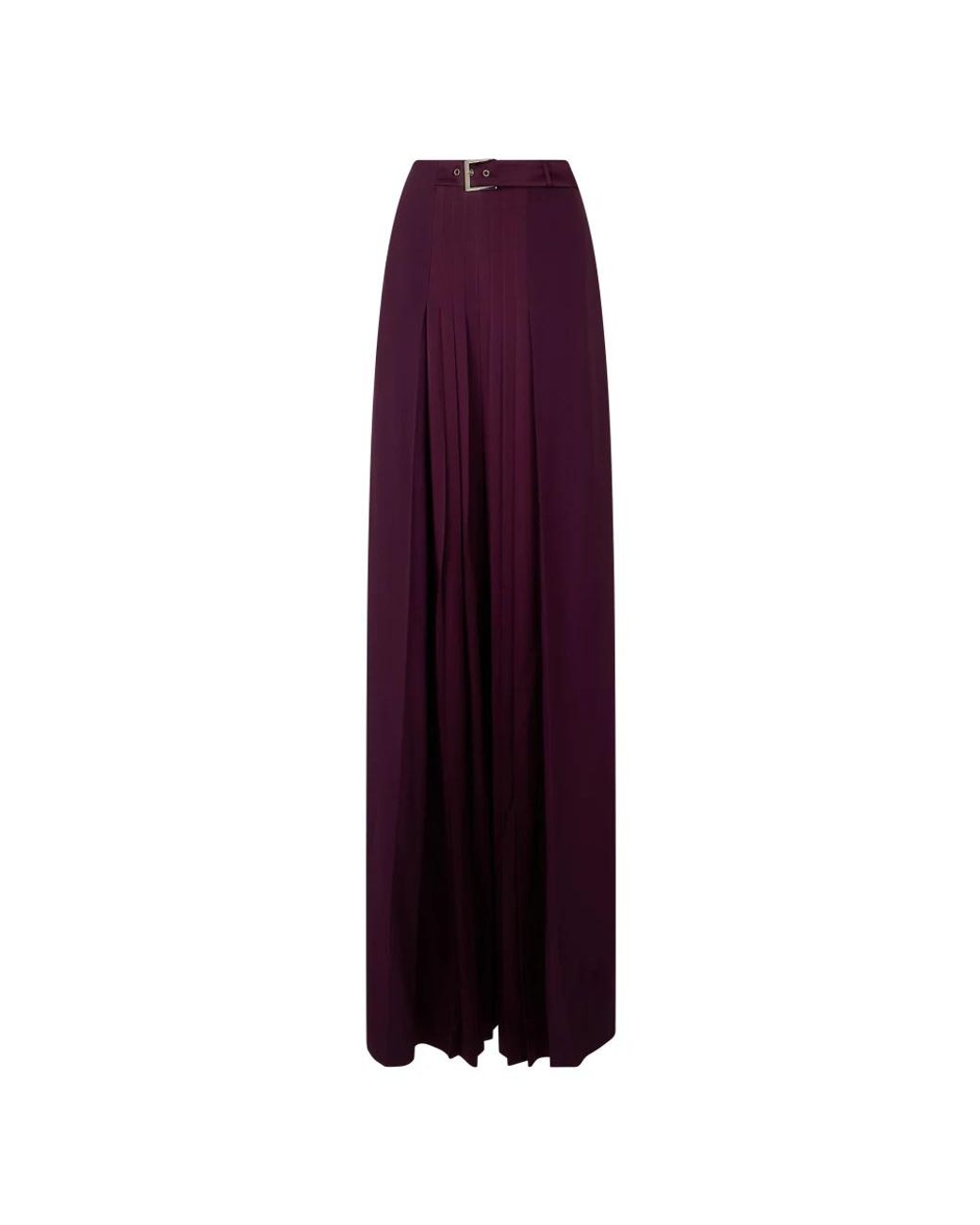 Alberta Ferretti Purple Maxi Skirts