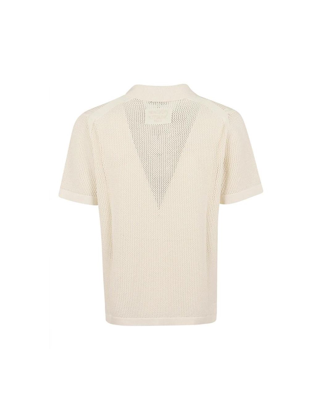 Maison Kitsuné Natural Polo Shirts for men