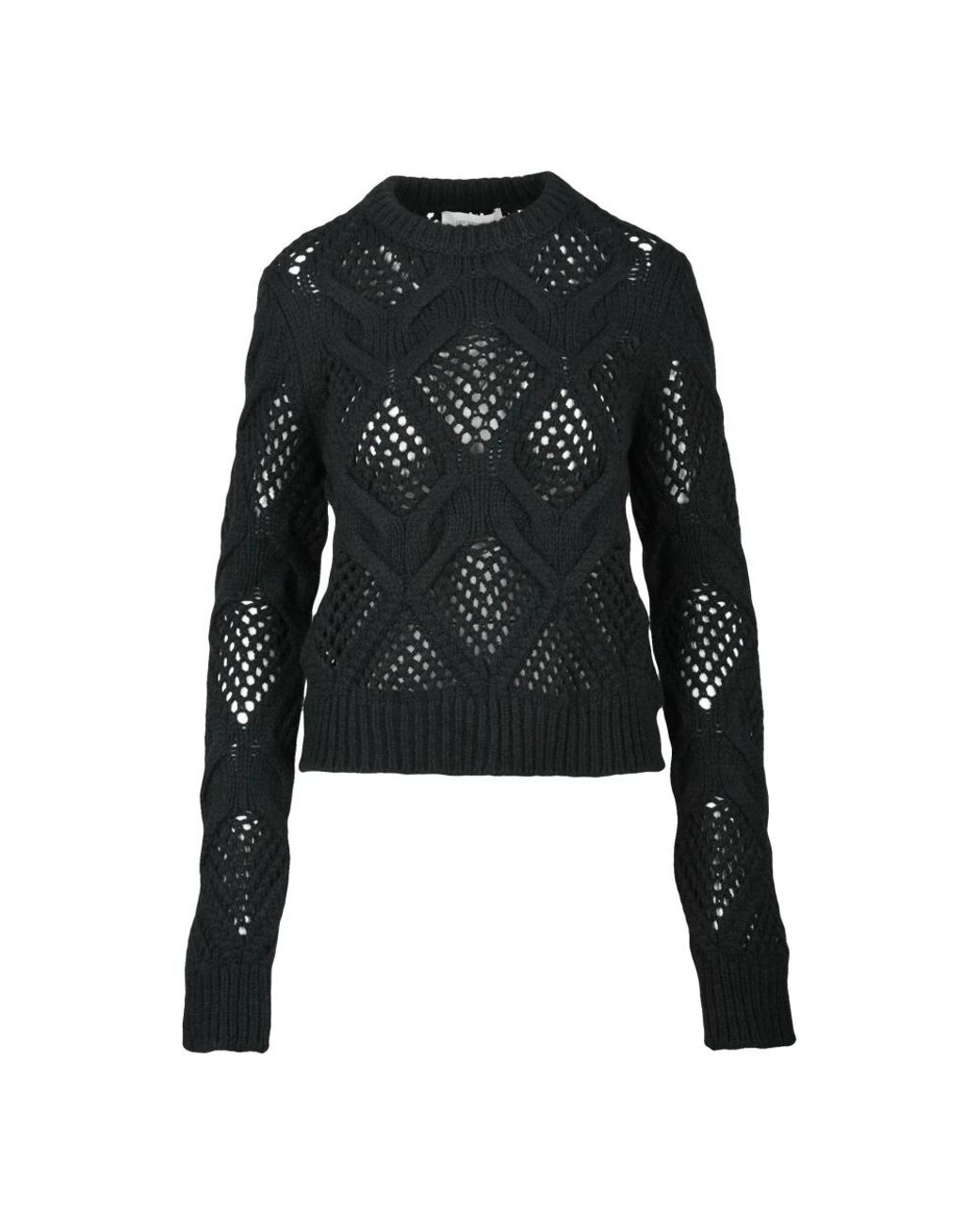 Sportmax Black Round-Neck Knitwear