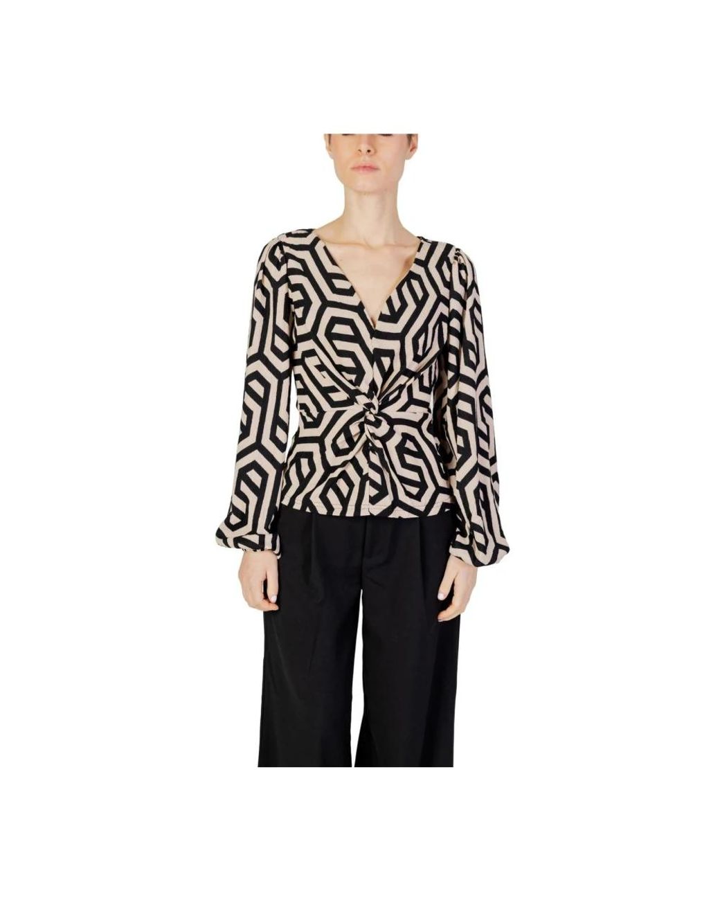 Jacqueline De Yong Black Blouses