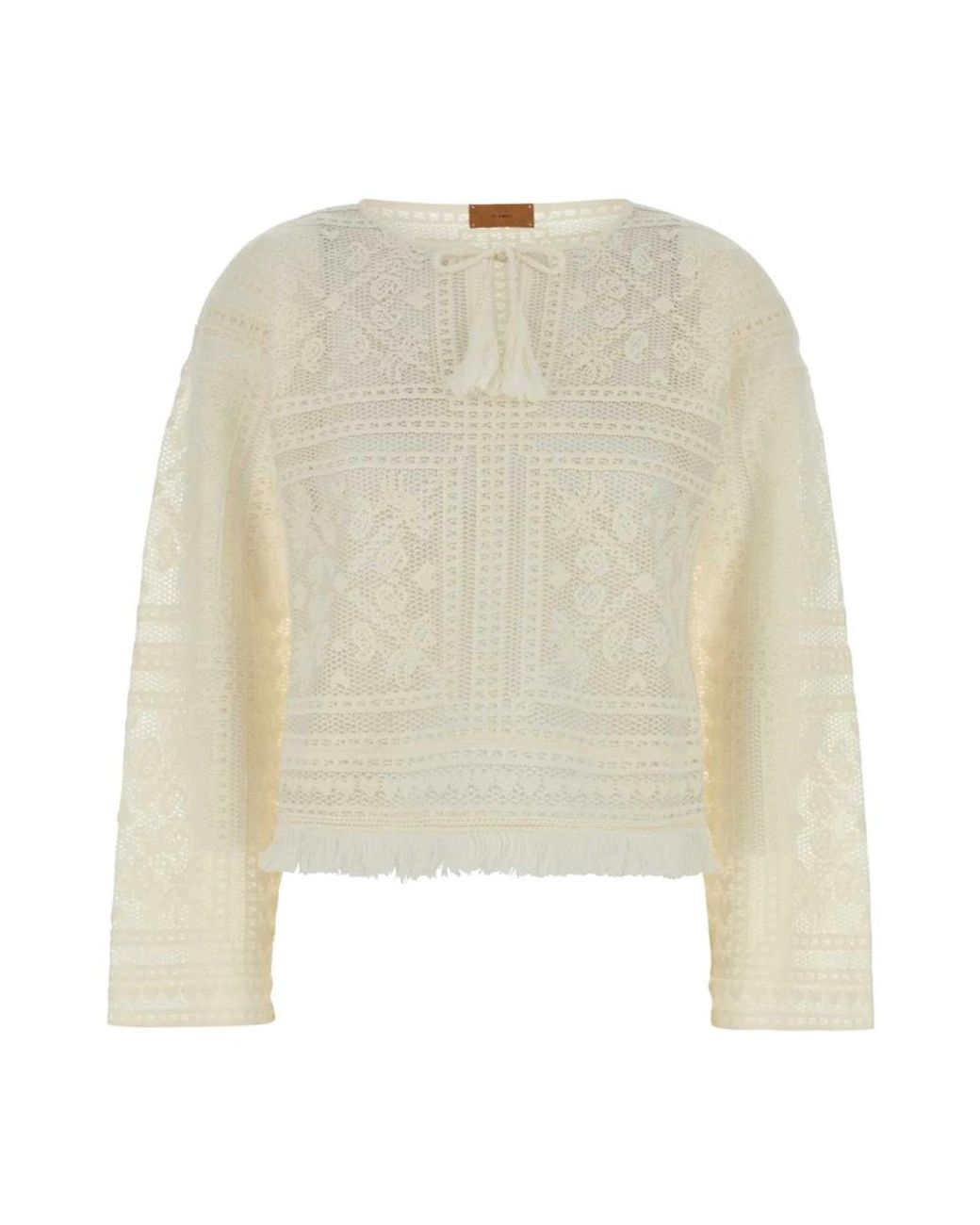 Alanui White Blouses