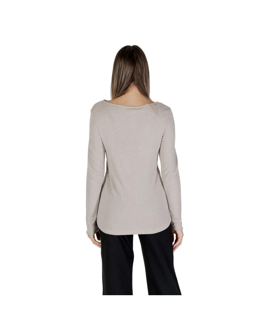 Street One Gray Long Sleeve T-Shirts