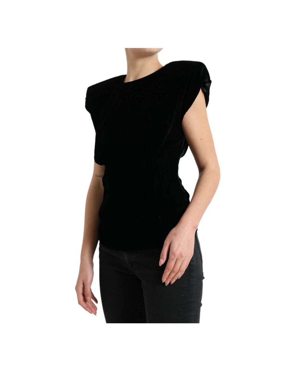 Dolce & Gabbana Black Blouses
