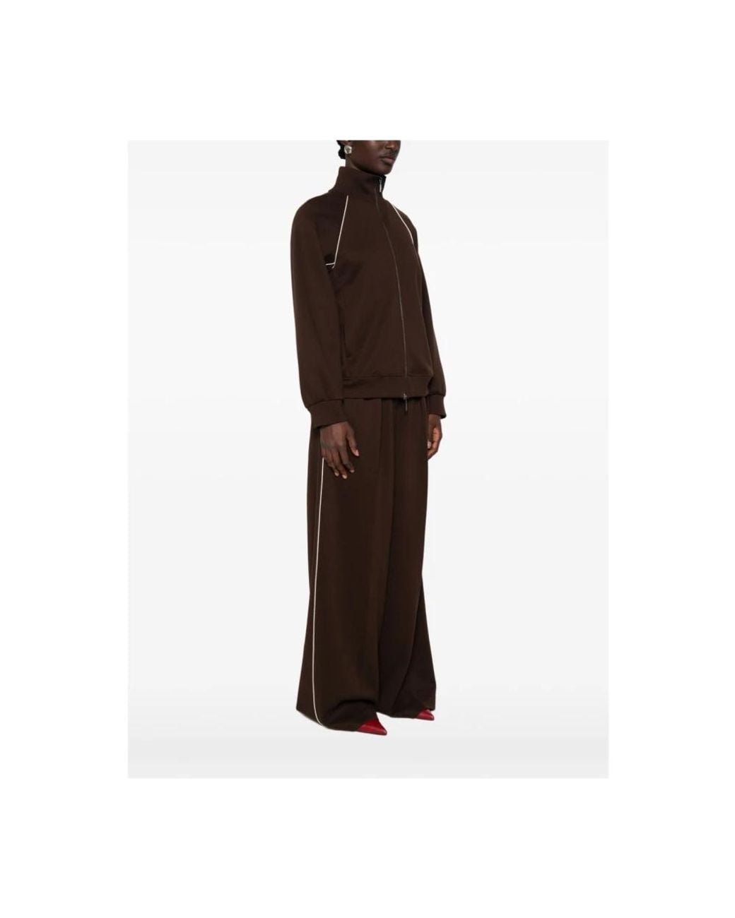 Max Mara Brown Zip-Throughs