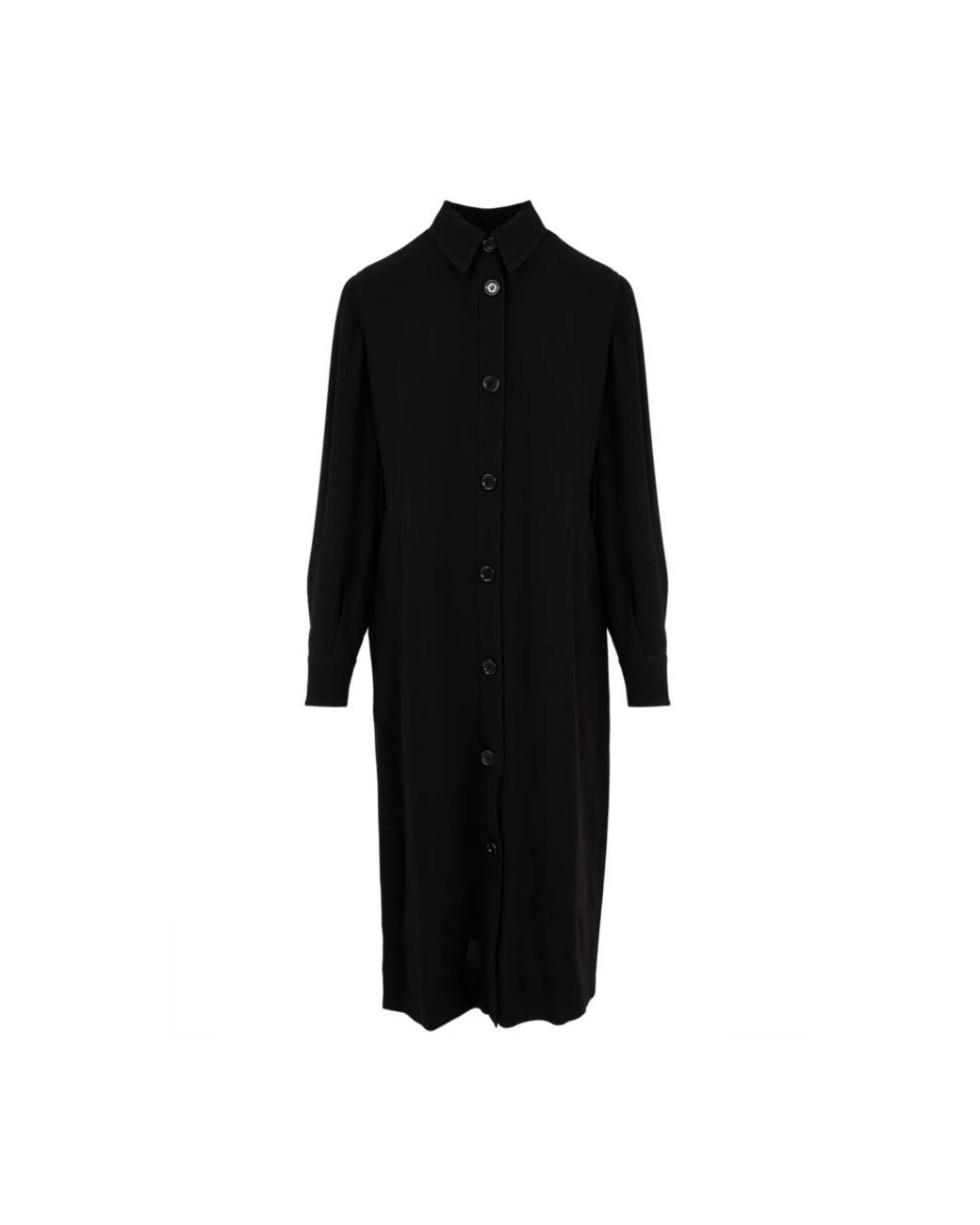 Aspesi Black Shirt Dresses