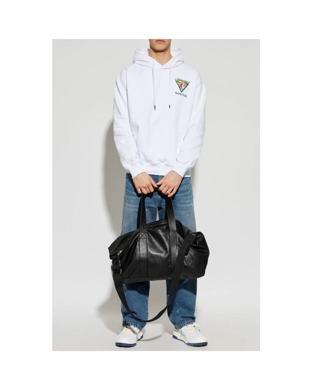 Casablanca Blue Hoodies for men