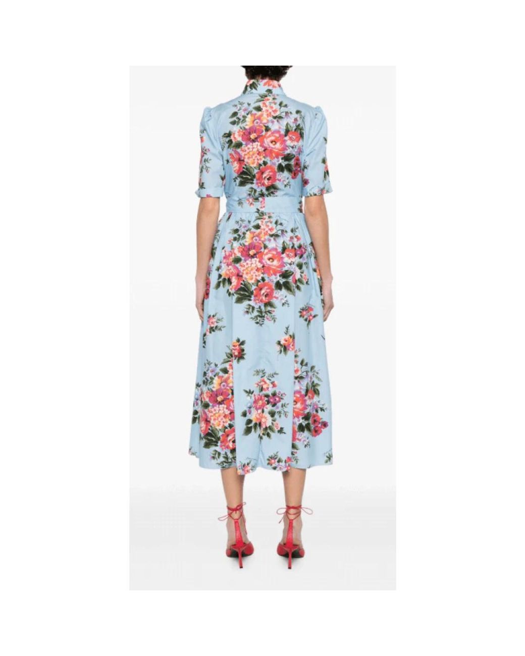 Dolce & Gabbana Blue Midi Dresses
