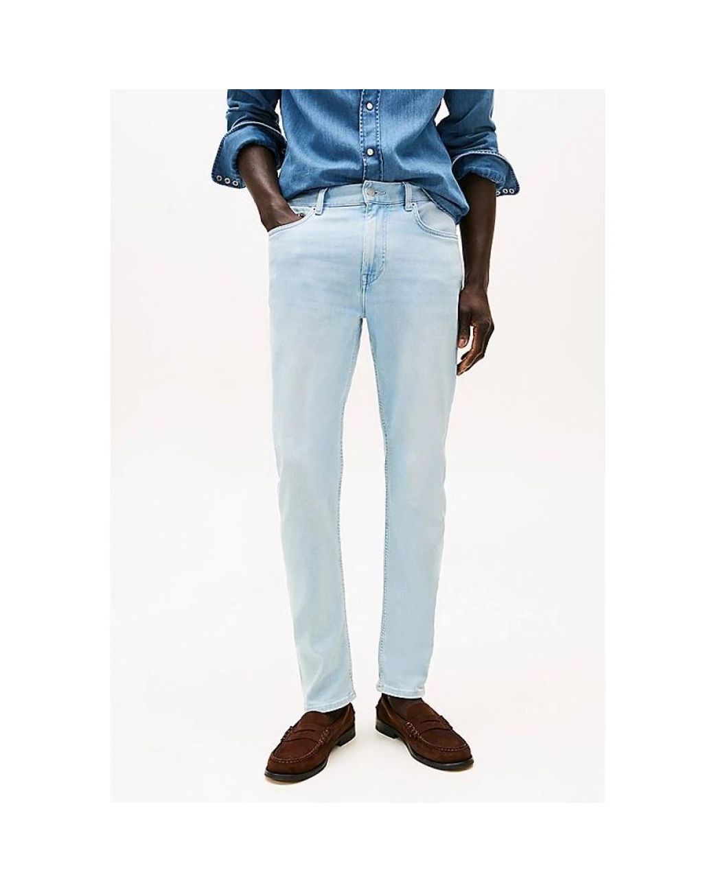 Tommy Hilfiger Blue Slim Fit Jeans for men