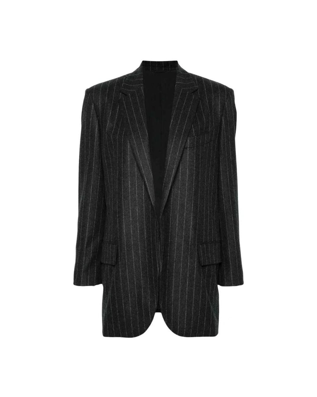 Brunello Cucinelli Black Blazers