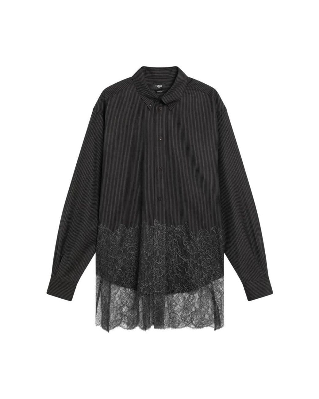 Fendi Black Casual Shirts for men
