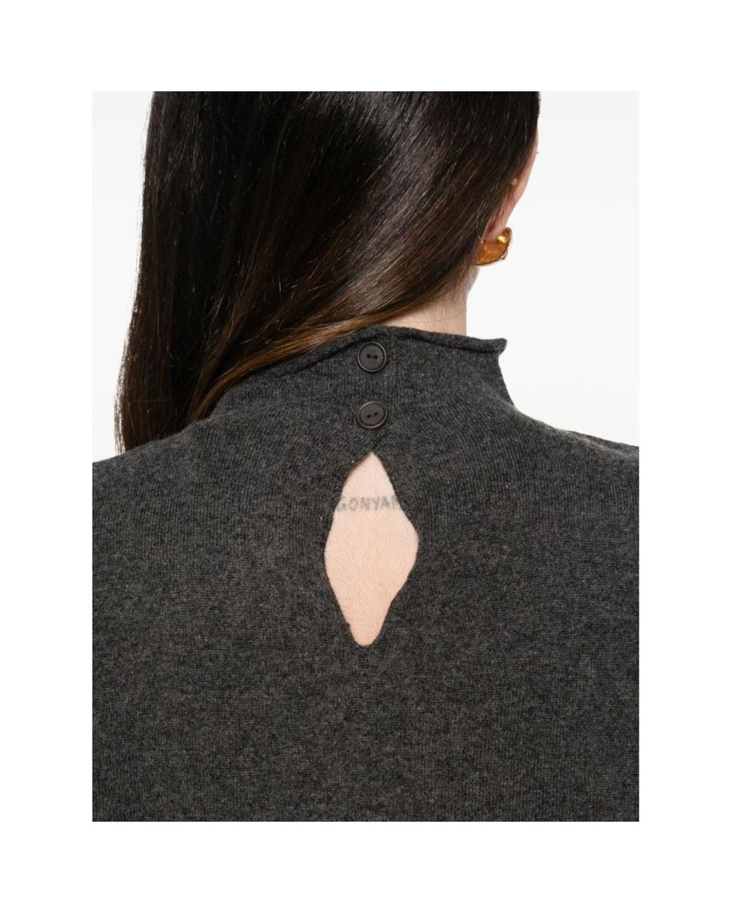 Max Mara Black Sleeveless Tops