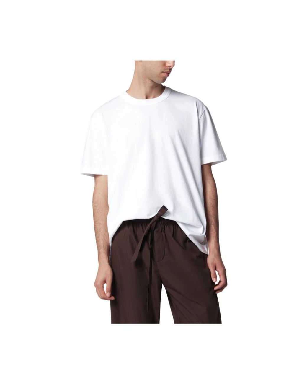 Tekla White T-Shirts for men