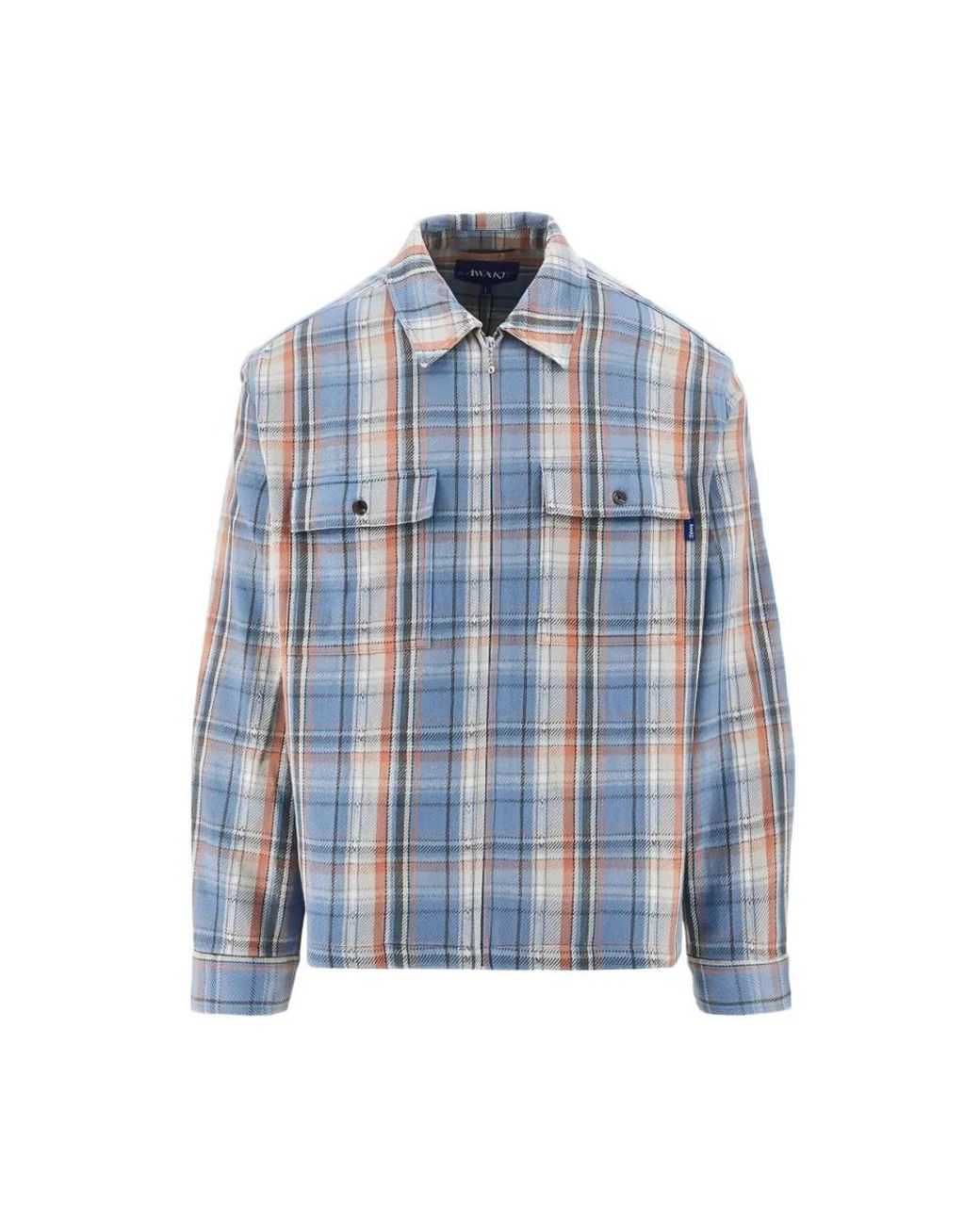 AWAKE NY Blue Casual Shirts for men