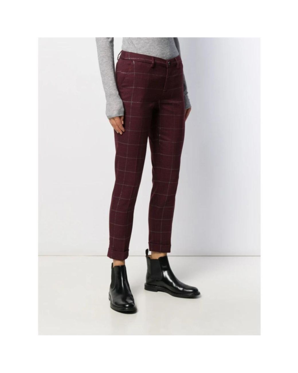 Liu Jo Red Skinny Trousers