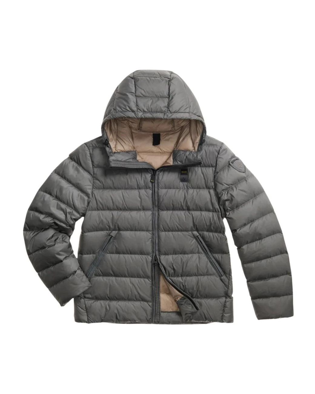 Winter Jackets Blauer pour homme en coloris Gray