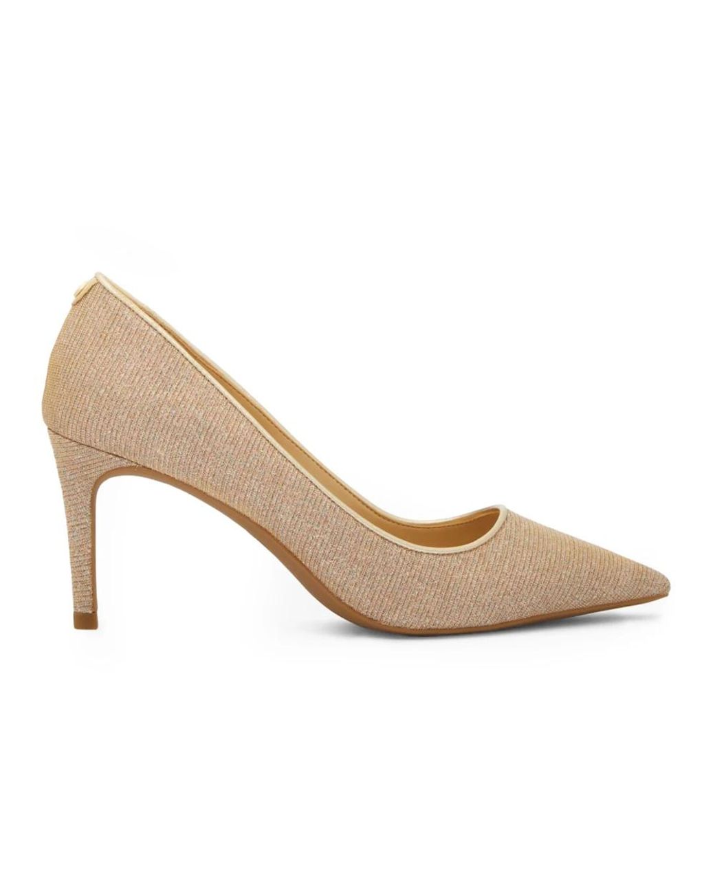 Michael Kors Schoenen ,Geel ,Polyester Alina Flex Pump in het White