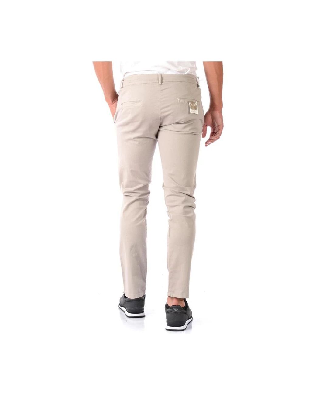 Daniele Alessandrini Natural Chinos for men