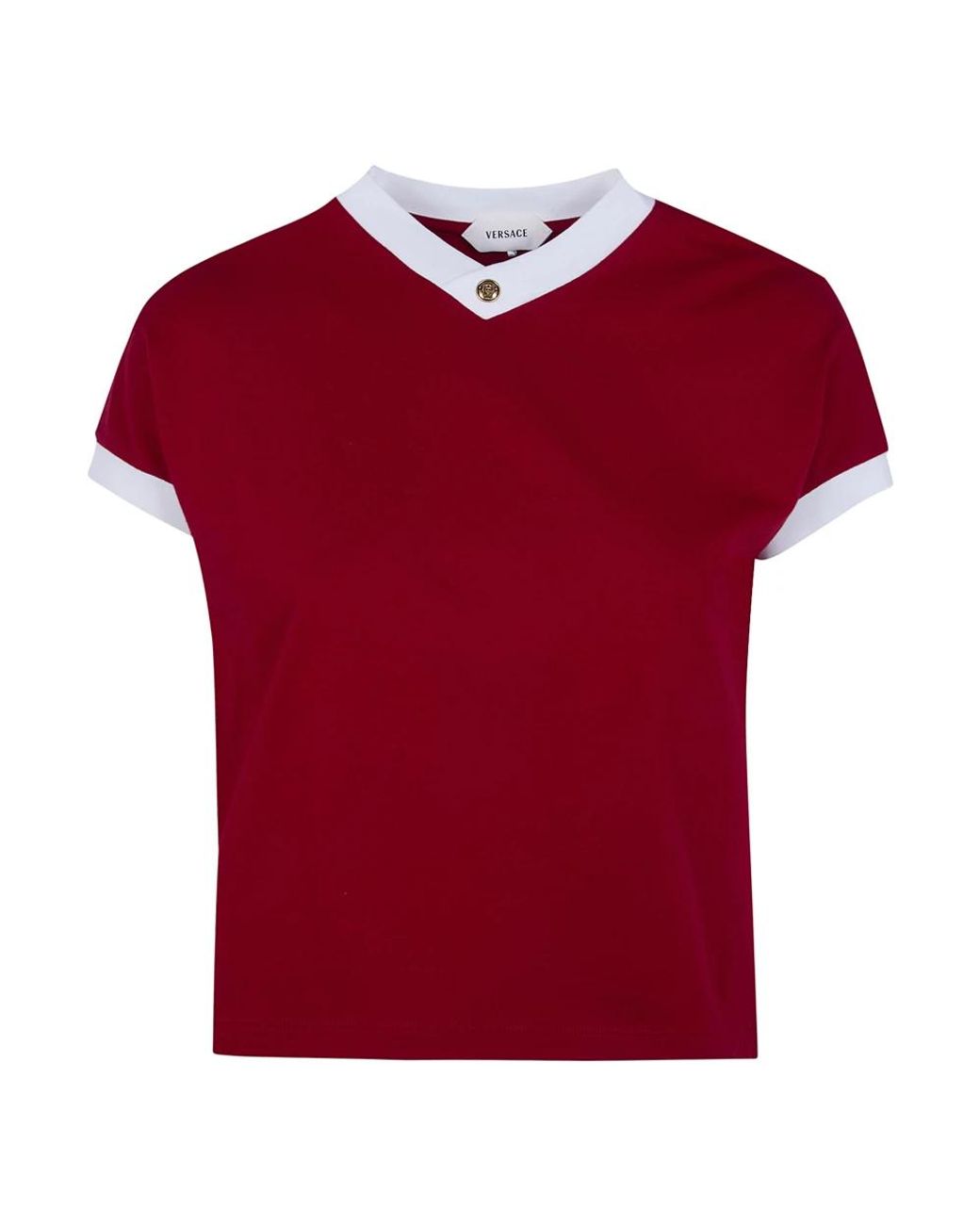 Versace Tops ,Rood ,T-Shirts in het Red