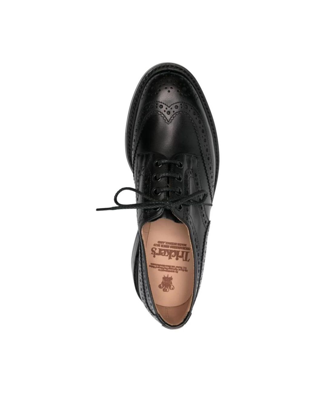 Tricker's Black Laced Shoes for men