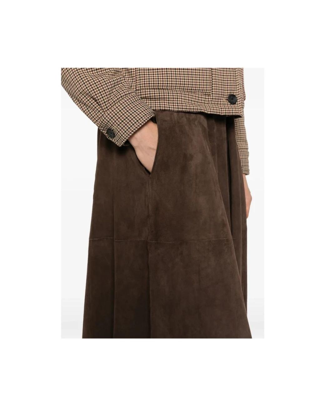 Midi Skirts Antonelli de color Brown