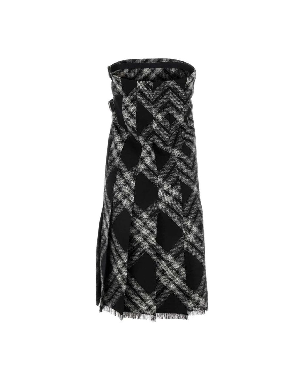 Burberry Black Midi Dresses