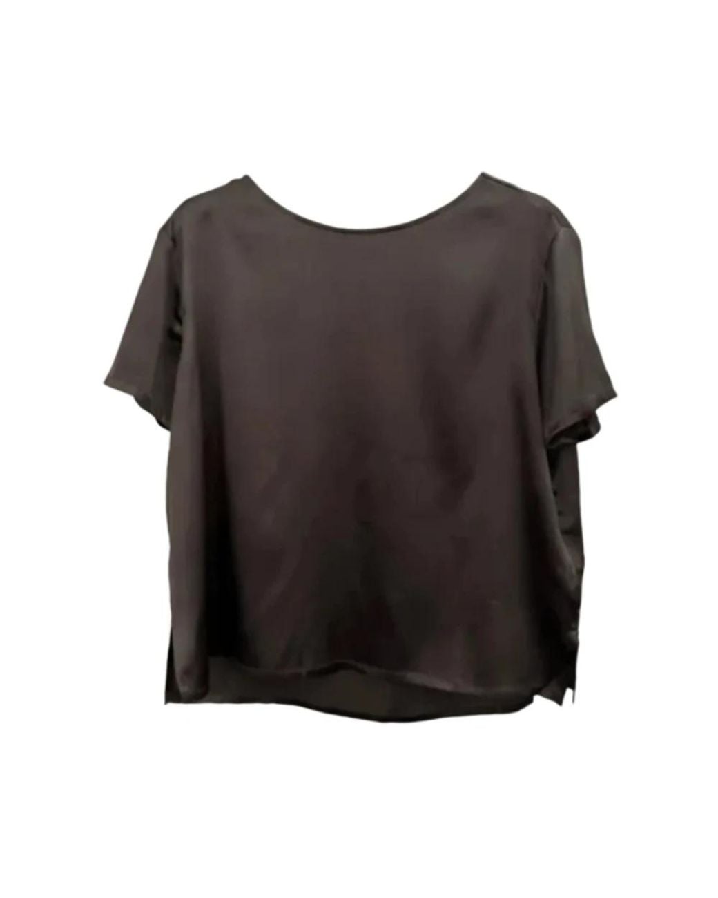 Roberto Collina Black Blouses