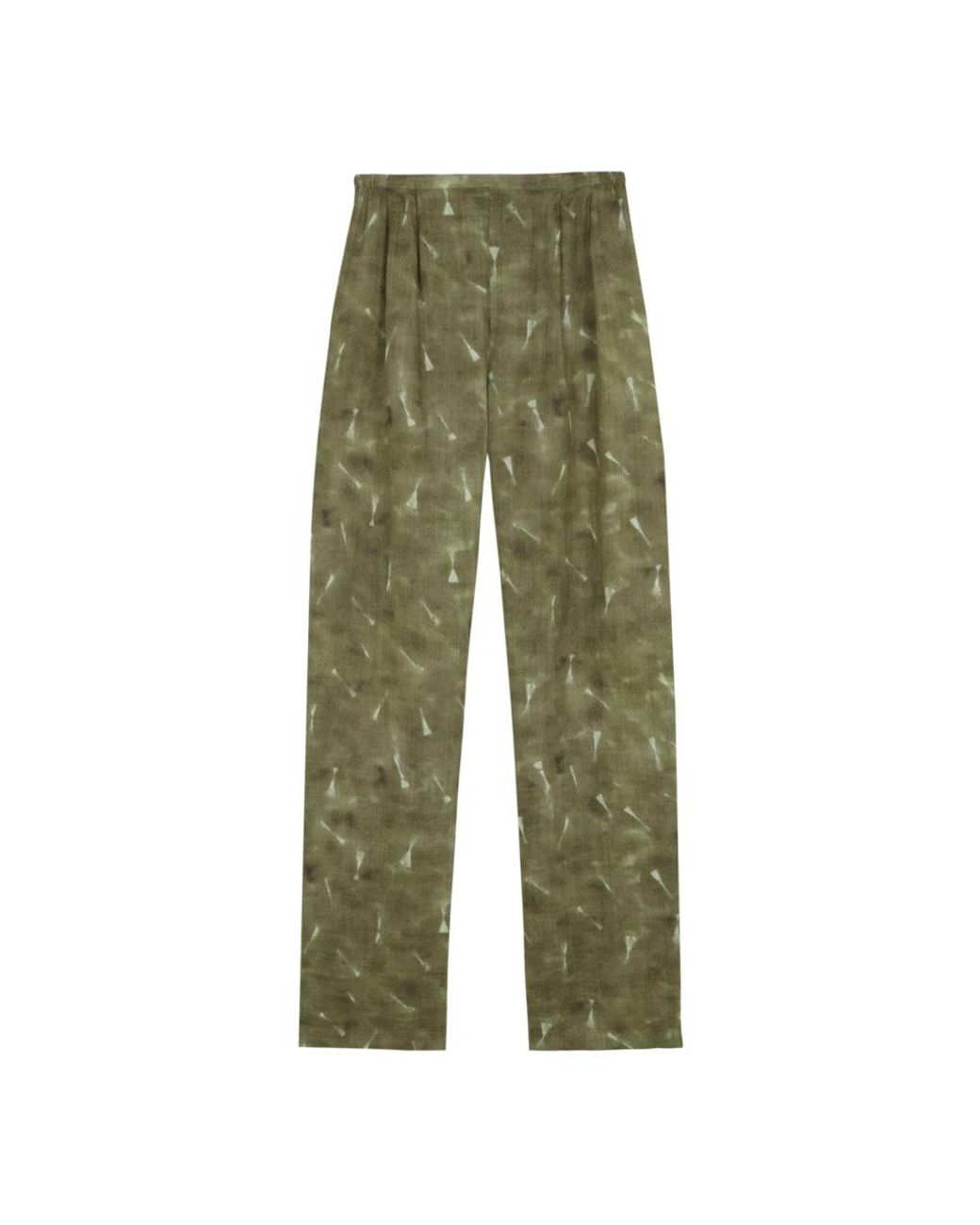 Cortana Green Wide Trousers