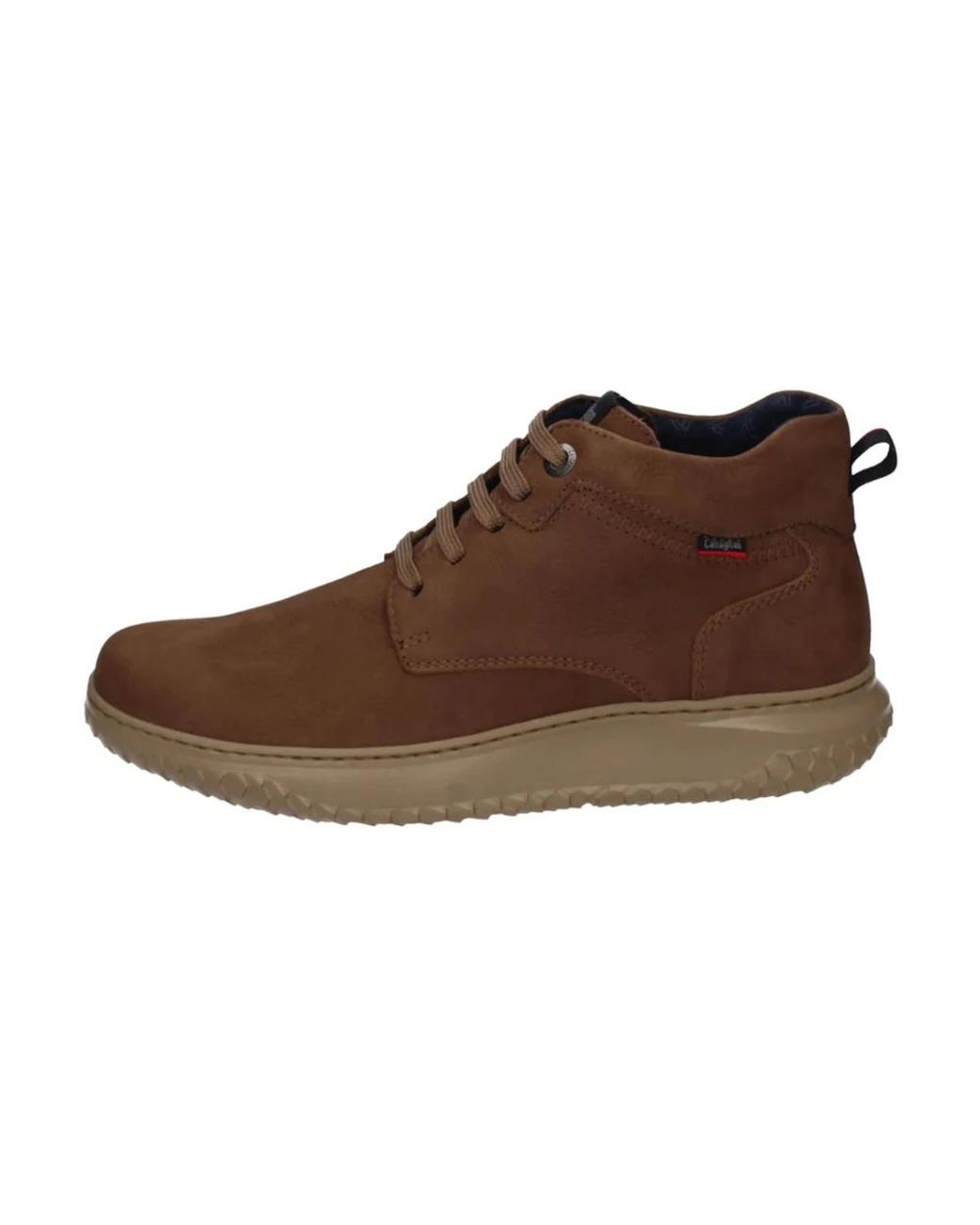 Callaghan Brown Lace-Up Boots for men