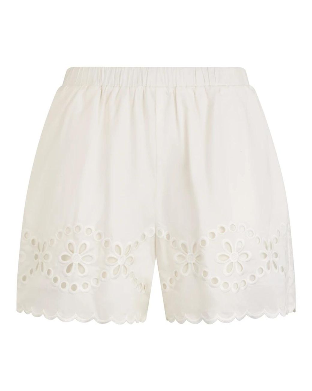 RED Valentino White Casual Shorts
