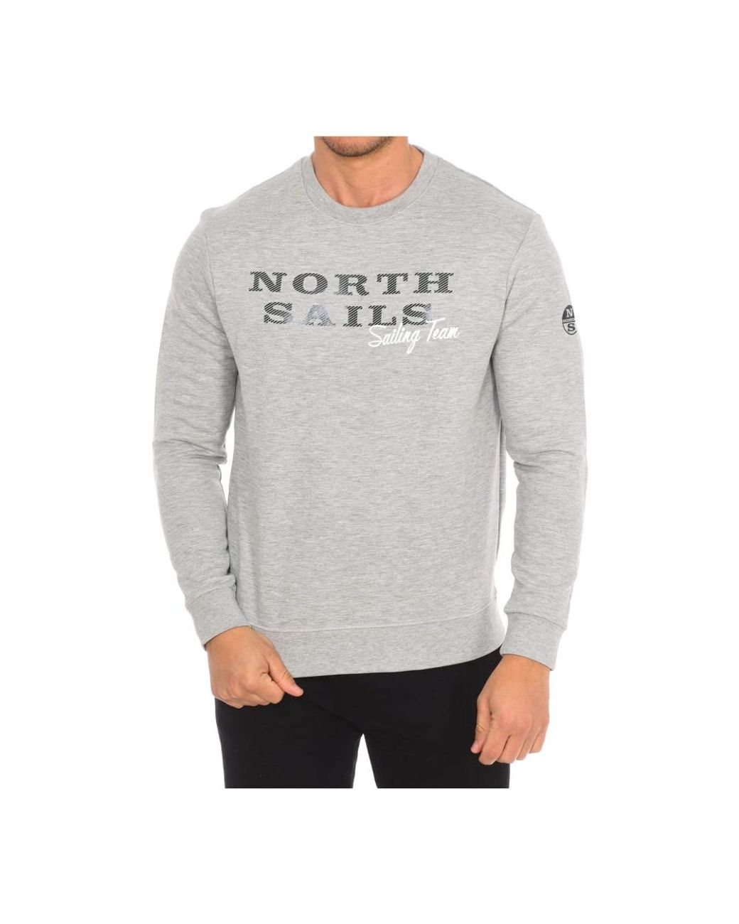 North Sails Gray Sweatshirts for men